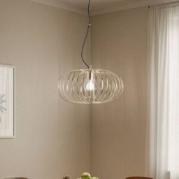 Suspension luminaire Globe Domiluce, dimmable, doré, Salon / Salle à manger, Métal, Suspension