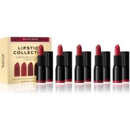 Revolution PRO Lipstick Collection ensemble de rouges à lèvres teinte Matte Reds 5 pcs