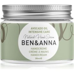 BEN&ANNA Natural Hand Cream Intensive Care crème intense mains à l'avocat 30 ml