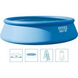 INTEX Easy Set Pool Piscine 457 x 107 cm avec systeme de filtration 220–240 V 26166NP
