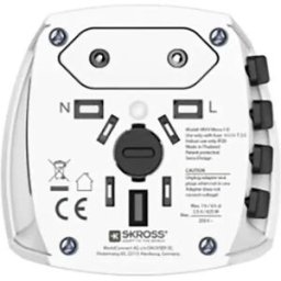 Hama Chargeur Mural De Voyage Micro Muv Mondial White One Size unisex