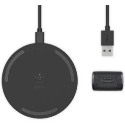 Belkin Tapis De Chargement Sans Fil Avec Bloc D´alimentation Et Câble Micro Usb 10w Black One Size unisex