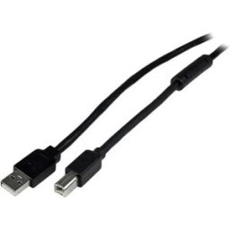 Startech Câble Usb Actif Vers B -m/m 20m 2.0 A Black One Size unisex