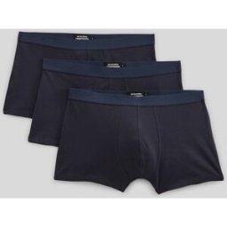 MONOPRIX Lot de 3 boxers en coton BIO GOTS XXL