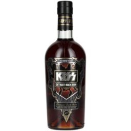 Kiss Detroit Rock Premium Dark Rum 45% Vol. 0,7l