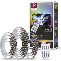 Paulmann TV Strips 75 Zoll 78882 Ruban LED (Base) avec connecteur USB 5 V 3.1 m RVB 1 set