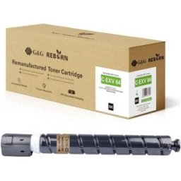 G&G; Toner remplace Canon 5753C002 compatible noir 38000 pages GR-CEXV64K