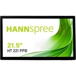 Hannspree HT 221 PPB Moniteur tactile CEE: D (A - G) 54.6 cm (21.5 pouces) 1920 x 1080 pixels 16:9 4 ms VGA, HDMI™, DisplayPort, USB 3.0, casque (jack 3,5 mm)
