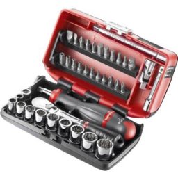 Facom Jeu de clés à douille en pouces 1/4 (6.3 mm) 38 pièces RL.NANO-U1