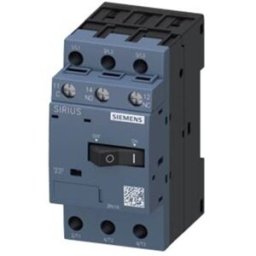 Convertisseur de tension Siemens 3RV1611-1AG14 1 NF (R), 1 NO (T), 1 inverseur (RT) Plage de réglage (courant): 1.4 A (max) Tension de contact (max.): 400 V/AC
