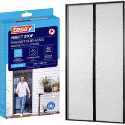 tesa Insect Stop 55394-00001-00 Rideau aimanté (l x H) 1.2 m x 2.4 m anthracite 1 pc(s)