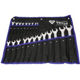 Brilliant Tools BT011021 BT011021 Jeu de clés mixtes 21 pièces Ouverture de clé (métrique) 8 - 53 mm