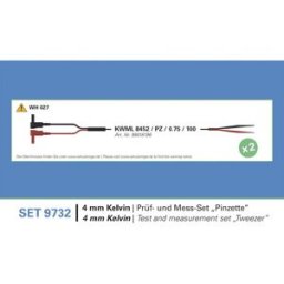 Schützinger SET 9732 Set de cordons de mesure 1 set