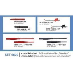 Schützinger SET 9620 Set de cordons de mesure 1 set