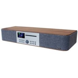 soundmaster EliteLine Chaîne stéréo WiFi, USB, FM, DAB+, CD, Bluetooth, DAB, DLNA, AUX, radio internet, LAN, MP3, compatible DLNA, avec télécommande,