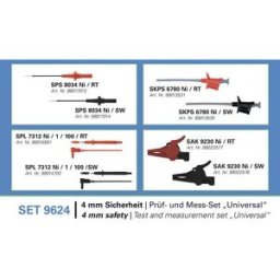 Schützinger SET 9624 Set de cordons de mesure 1 set