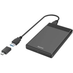 Hama 00200760 Boîtier pour disque dur 6.35 cm (2.5) 2.5 pouces
