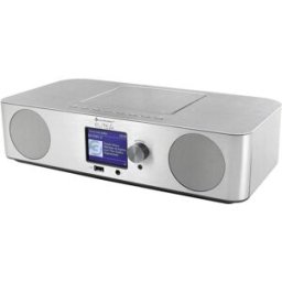 soundmaster EliteLine Chaîne stéréo AUX, Bluetooth, CD, DAB+, WiFi, FM, MP3, radio internet, avec télécommande, Spotify, fonction réveil 2 x 15 W noir
