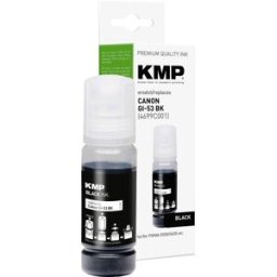 KMP Encre de recharge remplace Canon GI53BK (4699C001) compatible noir 60 ml 1583,0001 1583,0001