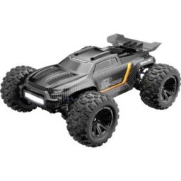 MJX noir brushless 1:12 Auto RC électrique Monstertruck 4 roues motrices (4WD) prêt à fonctionner (RtR) 2,4 GHz avec accu et chargeur