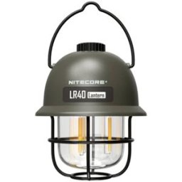 NiteCore NC-LR40-OLIV LR40 LED Lanterne de camping 100 lm à batterie 222 g olive
