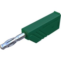 Fiche banane mâle Ø de la broche: 4 mm Hirschmann Test & Measurement LAS N WS 934100104 vert 1 pc(s)