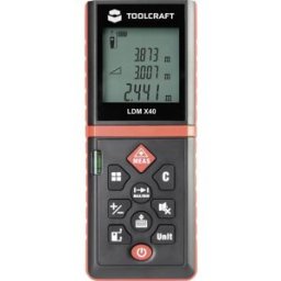Télémètre laser TOOLCRAFT LDM X40 Plage de mesure (max.) (détails) 40 m