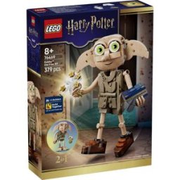 76469 LEGO® HARRY POTTER™ Dobby, le onze libre; jouets de construction pour enfants; set 2-en-1
