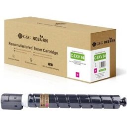 G&G; Toner remplace Canon 5755C002 compatible magenta 25500 pages GR-CEXV64M