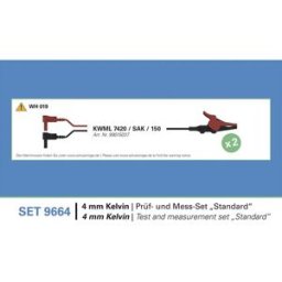 Schützinger SET 9664 Set de cordons de mesure 1 set