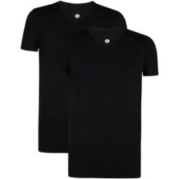 Petrol Industries T-shirt à Manches Courtes Et Col En V Blake 2 Unités Black 2XL Homme