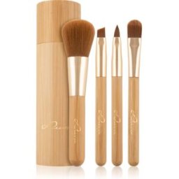 Luvia Cosmetics Bamboo Travel kit de pinceaux de voyage