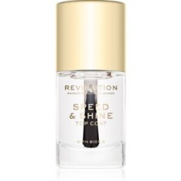 Revolution Speed & Shine vernis à ongles à séchage rapide transparent 10 ml