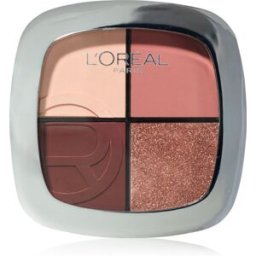L’Oréal Paris Rendez-Vous Couleur Eye & Cheek Quad maquillage multifonction pour les yeux et le visage teinte 01 Signature Pinks 8.4 g