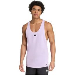 Adidas T-shirt Sans Manches Power Stringer Powder Plum S