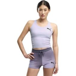 Puma Top De Sport Lightspeed Crop Light Lavender XS