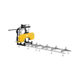 Scierie mobile - 2,6 kW - 2800 tr/min - rail de 3 m