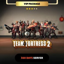 Kinguin Team Fortress 2, 360 days Private Server - VIP Package Code