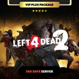 Kinguin Left 4 Dead 2, 360 days Private Server - VIP Plus Package Code