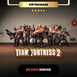 Kinguin Team Fortress 2, 90 days Private Server - VIP Package Code