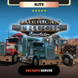 Kinguin American Truck Simulator 360 days Private Server - Elite Package Code