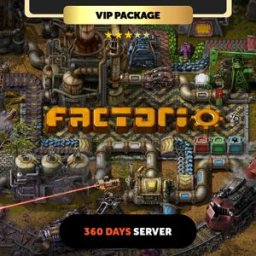 Kinguin Factorio 360 days Private Server - VIP Package Code