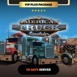 Kinguin American Truck Simulator 30 days Private Server - VIP Plus Package Code