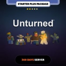 Kinguin Unturned 360 days Private Server - Starter Plus Package Code