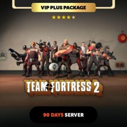 Kinguin Team Fortress 2, 90 days Private Server - VIP Plus Package Code