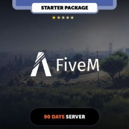 Kinguin FiveM 90 days Private Server - Starter Package Code