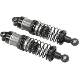 Losi Amortisseur Avant Mini-t 2.0/mini-b 2 Unités Black / Silver One Size unisex