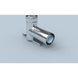 Arc de support Bertrams Polyline LAS 42STB87-80 DN 80/125, pour installation sur arbre, acier inoxydable