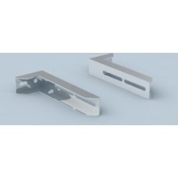 Bertrams Polyline LAS support mural 42WH150 distance murale 50-150 mm, pour DN 80/125, acier inoxydable