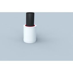 Bertrams Polyline LAS élément de sortie 41ME-A60 DN 60/100, sans alimentation en air extérieur, blanc